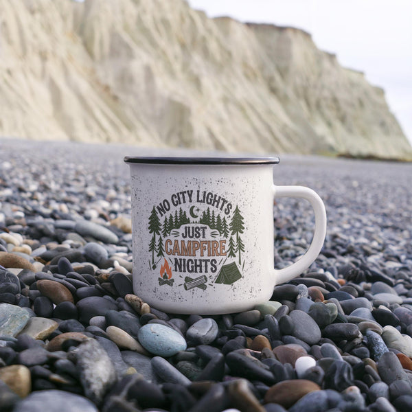 No City Lights - Camping Mug – Heartstring